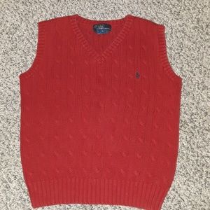 Polo sweater vest